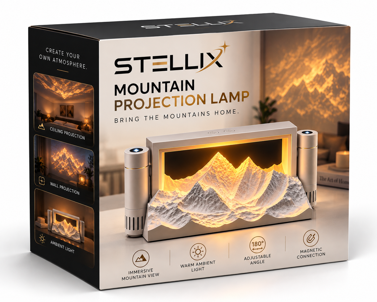 STELLIX™ Mountain Projection Lamp