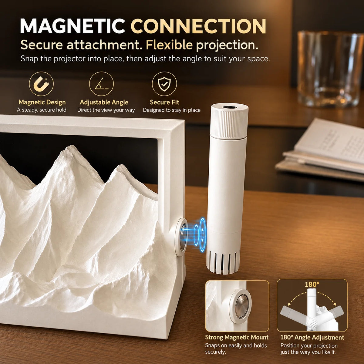 STELLIX™ Mountain Projection Lamp