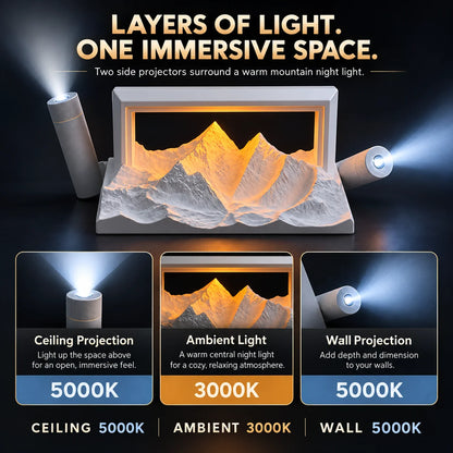 STELLIX™ Mountain Projection Lamp