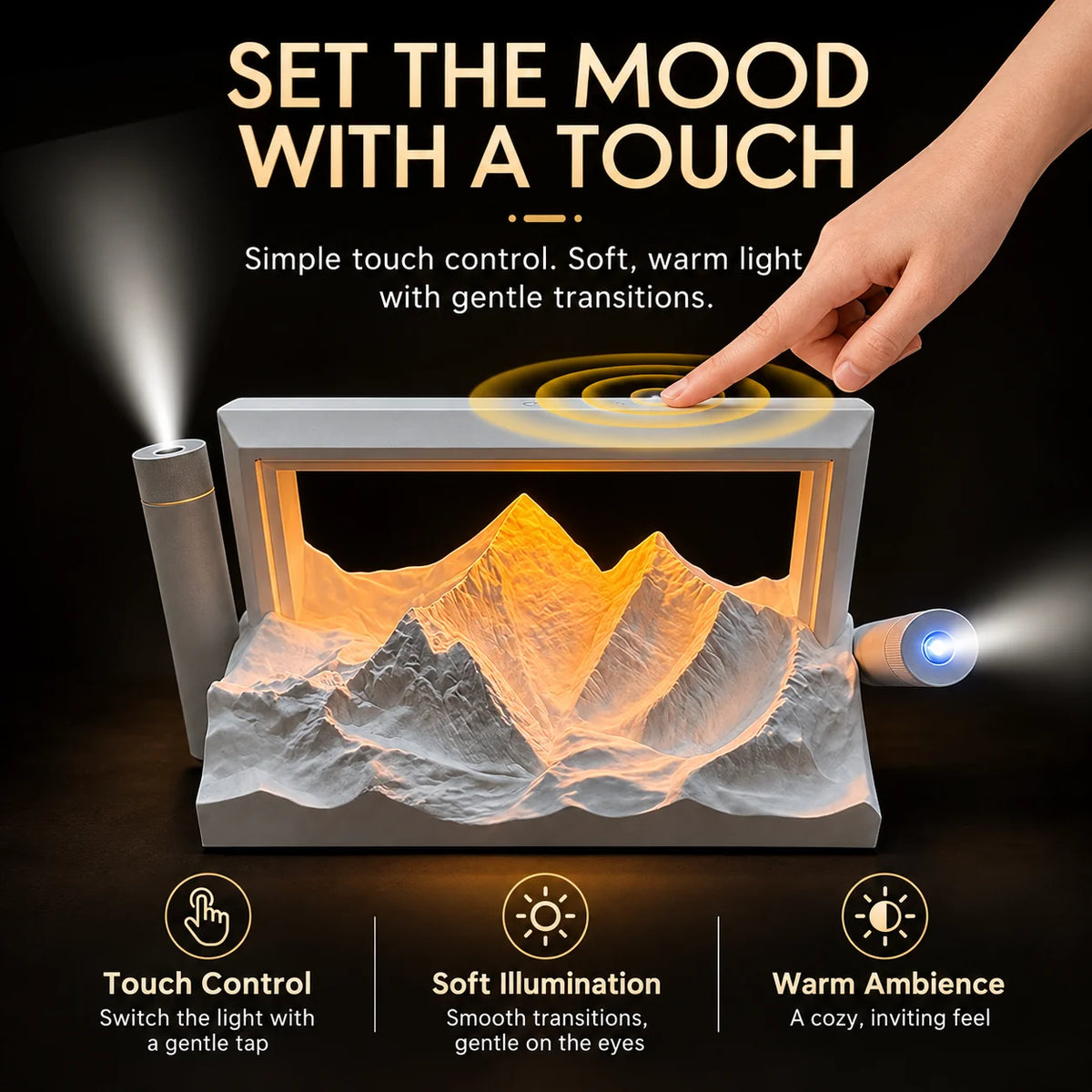 STELLIX™ Mountain Projection Lamp